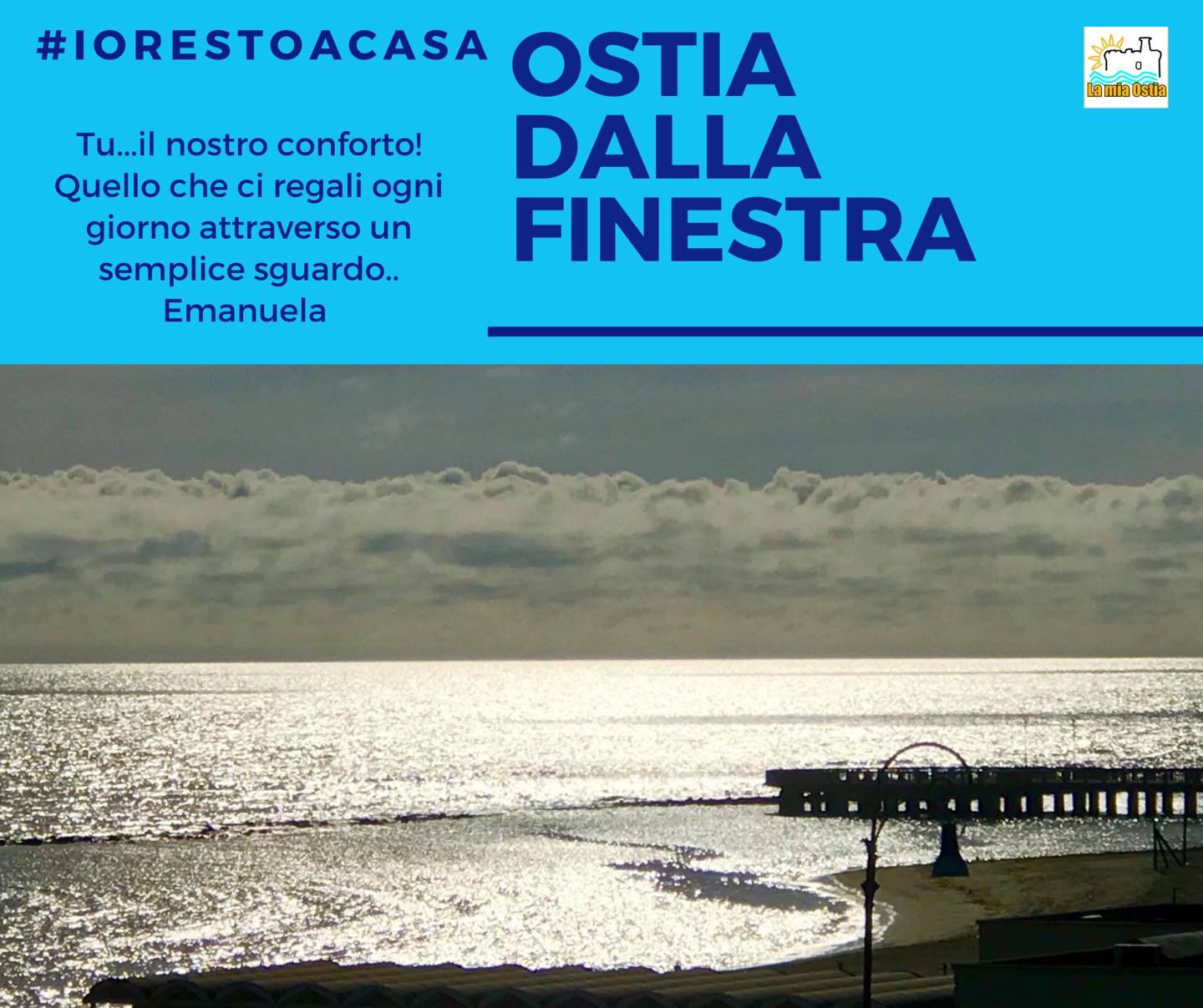 Ostia dalla finestra: mese di aprile